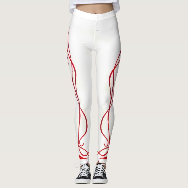 All-Over-Print Leggings (Vorderseite)