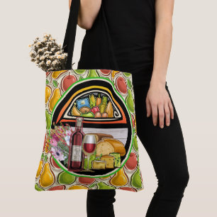 All Over Print Market Tote 3 - Siehe Rückseite Tasche