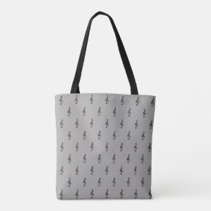 all_over_print Musikhinweise Tasche
