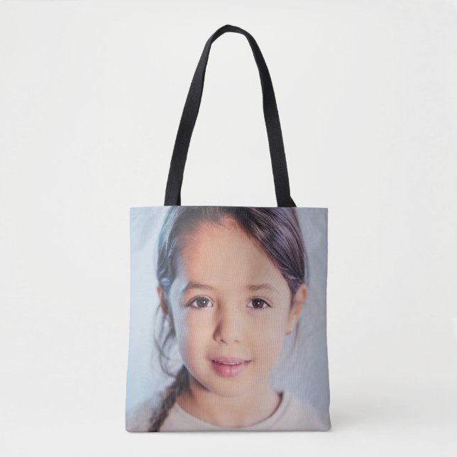 ALL OVER PRINT PHOTO CUSTOM TOTE TASCHE (Vorderseite)