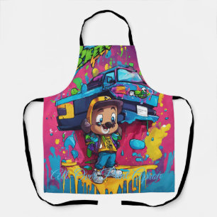 All-Over Print Schürze