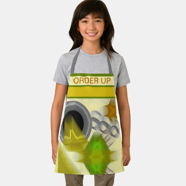 All-over-Print-Schürze "Order up" Schürze (Insitu)