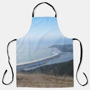 All-Over Print Schürze Stinson Beach Mt Tamalpais