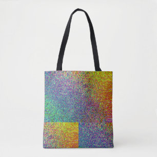 All-Over-Regenbogen Confetti Tasche