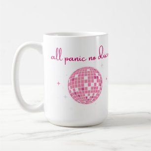 All Panic No Disco Disco-Kugel-Design Lustig Kaffeetasse