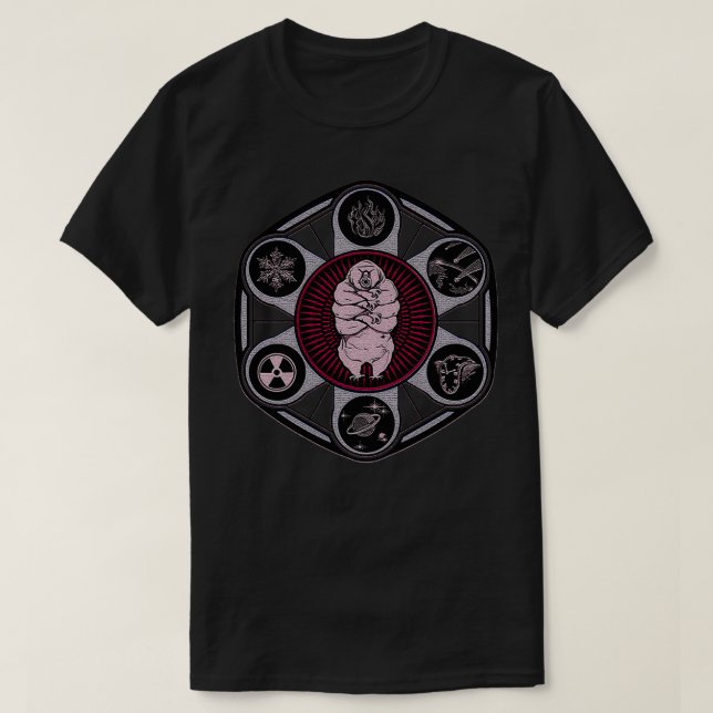 All Powerful Tardigrade T-Shirt (Design vorne)
