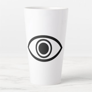 all seeing eye milchtasse