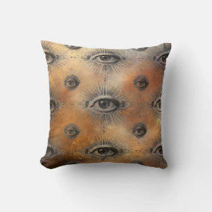 All-Seeing Eye-Zierkissen Kissen