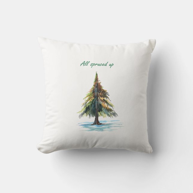 All spruced up kissen (Vorderseite)