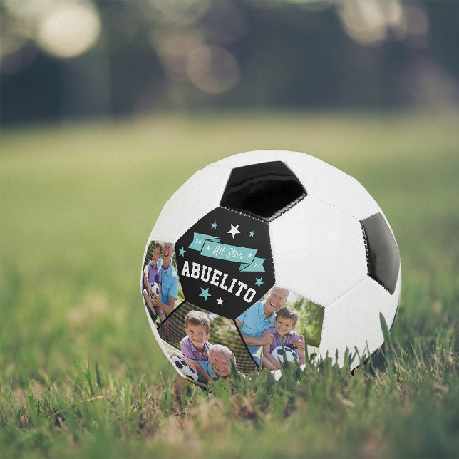 All Star Abuelito | Foto für kundenspezifische Gro Fußball (Von Creator hochgeladen)