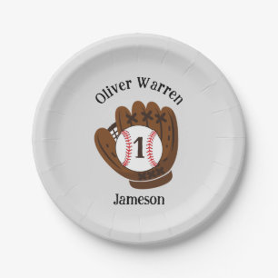 All-Star Baby Boy's 1. Geburtstagsdusche Pappteller