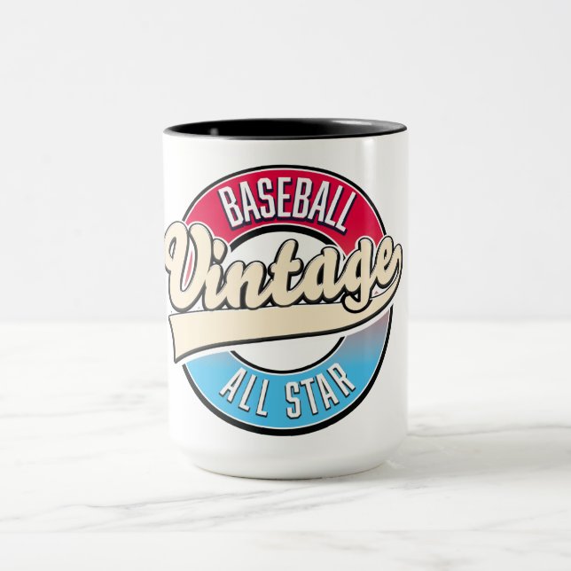 All Star Baseball-Logo Tasse (Zentrum)