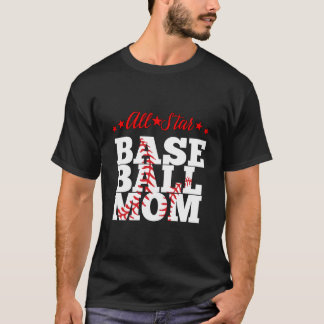 All Star Baseball-Mama T-Shirt