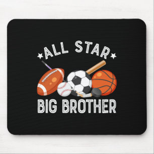 All Star Big Brother des Geburtstags Sketll Fußbal Mousepad