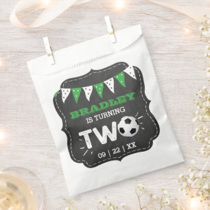All-Star Fußball Ball 2. Geburtstag Party Geschenktütchen