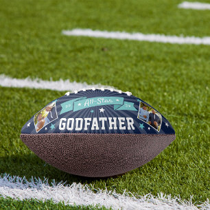 All Star GodVater   Benutzerdefiniertes Foto Football