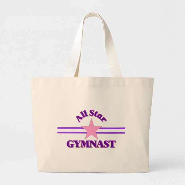 All-Star- Gymnast Jumbo Stoffbeutel (Vorne)