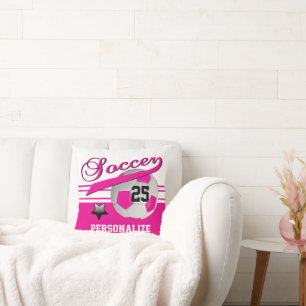 All-Star- Pink   des Sport-Fußball-  Kissen