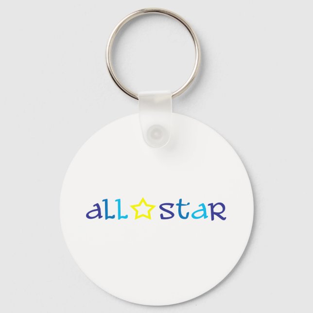 All Star Schlüsselanhänger (Vorderseite)