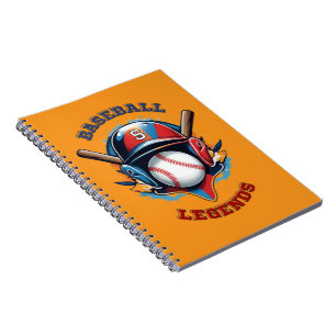 All-Star Spirit: Klassische Baseball-Essentials-Sp Notizblock
