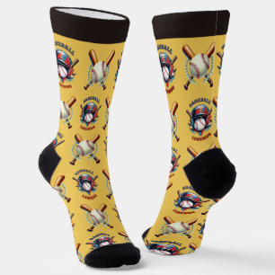 All-Star Spirit: Klassische Baseball-Essentials Sp Socken