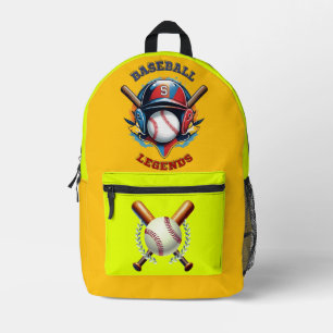 All Star Spirit: Klassischer Baseball Essentials S Bedruckter Rucksack