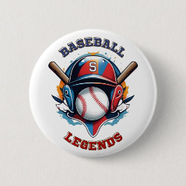All Star Spirit: Klassischer Baseball Essentials S Button