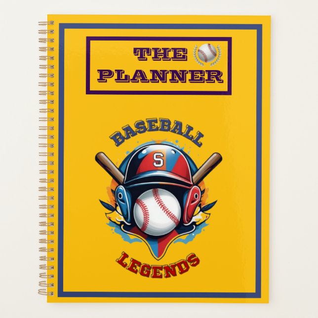 All Star Spirit: Klassischer Baseball Essentials S Planer (Vorderseite)