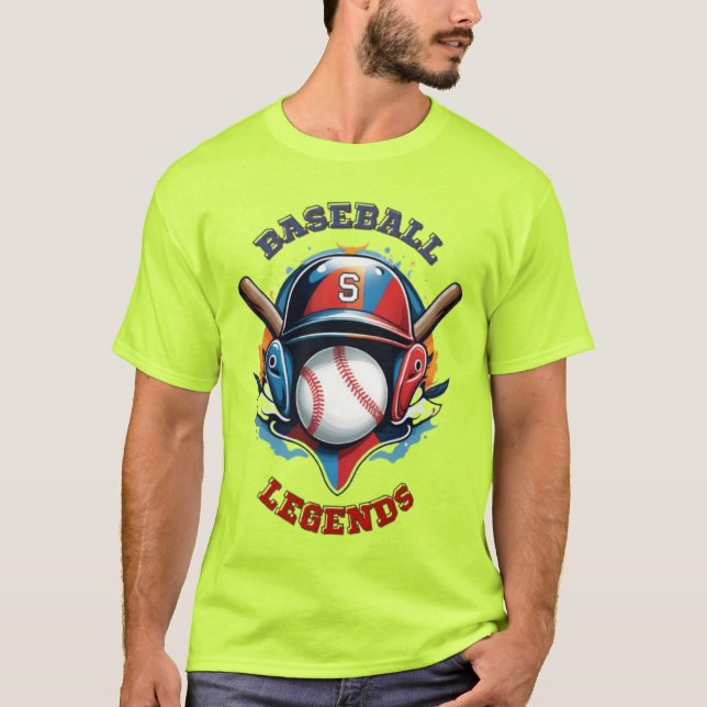 All Star Spirit: Klassischer Baseball Essentials S T-Shirt (Vorderseite)