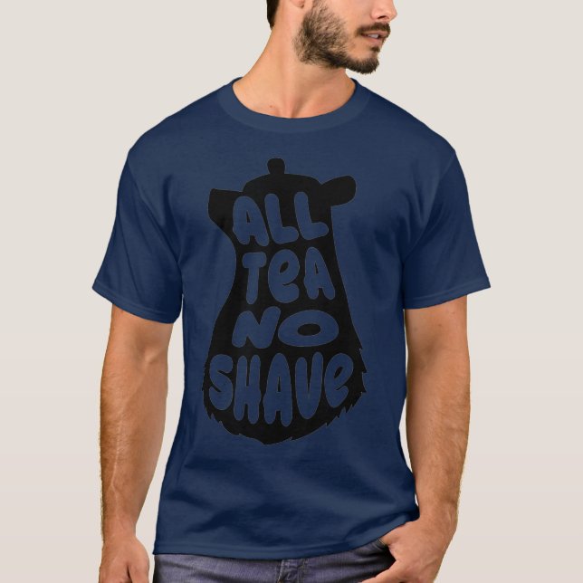 All Tee No Shave Gay Bear Design (Vorderseite)