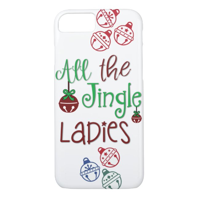 All The Jingle Ladys iPhone Case (Rückseite)
