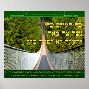 All the World is A Narrow Bridge Poster