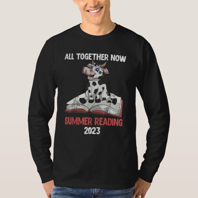 All Together Now Summer Reading Program 2023 Book  T-Shirt (Vorderseite)