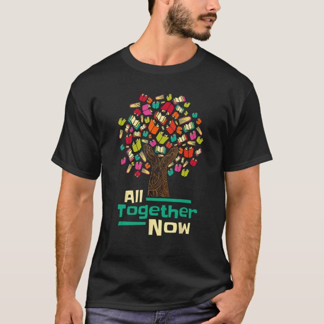 All Together Now Summer Reading Program 2023 Hand  T-Shirt (Vorderseite)