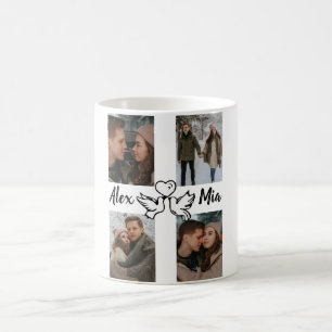 All unsere Momente – Personalisierter Foto-Becher Kaffeetasse