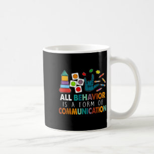 All Verhalten ist eine Form der Kommunikation Auti Kaffeetasse