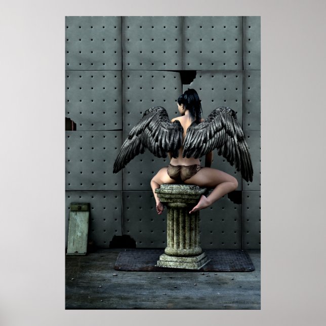 All You Get Gothic Art Poster (Devant)