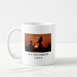 All you need is love couple anniversary quote kaffeetasse