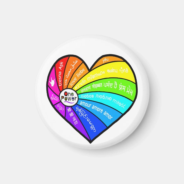 All You Need is Love Magnet (Vorne)