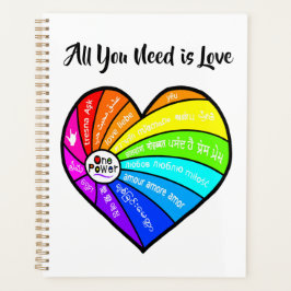 All You Need is Love Planer