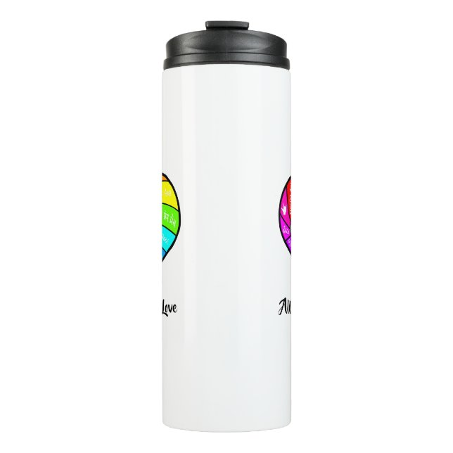 All You Need is Love Thermosbecher (Vorderseite)