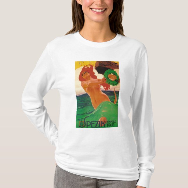Alla Spezia förderndes Plakat T-Shirt (Vorderseite)