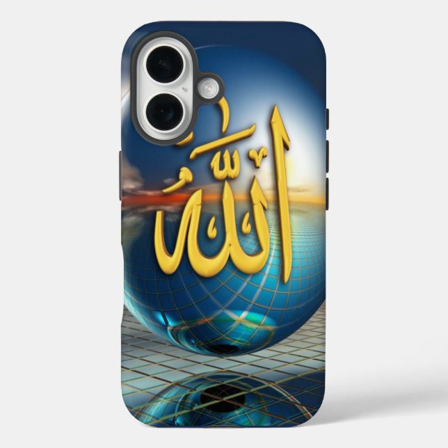 Allah iPhone 16 Hülle (Rückseite)