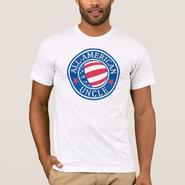 Allamerikanischer Onkel T-Shirt (Vorderseite)