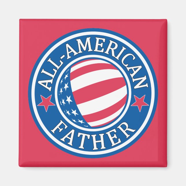 Allamerikanischer Vater Magnet (Vorne)