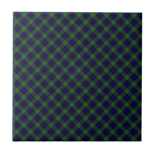 Allan-Clan-Tartan entworfener Druck Fliese