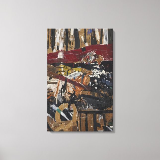 Allan Kaprow - Käfig Fasan #2 Leinwanddruck (Vorderseite)