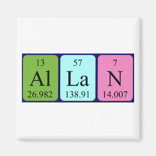 Allan Periodenmagnet Magnet