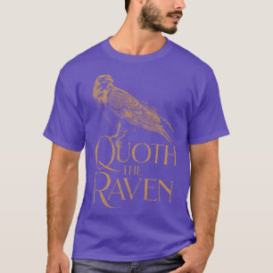 Allan Poe Le Raven TShirt Allan Poe Quoth Le Rav