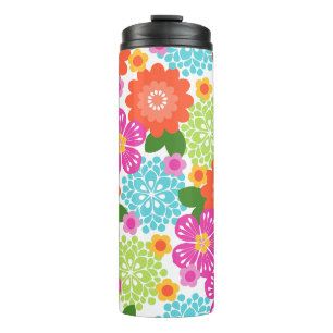 Allana Garden Hawaiian Graphical Floral - Brights Thermosbecher